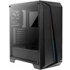 Image de Cylon Pro Tempered Glass - Tour - ATX - panneau latéral fenêtré (verre trempé) - pas d'alimentation (ATX) - noir - USB/Audio