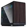 Image de Boîtier Micro ATX - - A3 Wood Edition - Noir - Compatible M-ATX/ITX - 4 emplacements d'extension