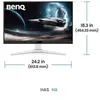 Image de Mobiuz EX271 - Ecran LED - jeux - 27" - 1920 x 1080 Full HD (1080p) @ 180 Hz - IPS - 400 cd/m² - 1000:1 - DisplayHDR 400 - 1 ms - 2xHDMI,