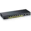 Image de Zyxel Switch Ethernet 8 Ports | Gestion Intelligente | PoE+ | GS1900-10HP | 8x Ports GbE PoE+ avec Budget de 77W + 2x SFP, Sans Ventilateur, VLAN, QoS, IGMP Snooping, Link Aggregation en occasion ou reconditionné