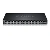 Image de XGS2220 Series XGS2220-54 - Commutateur - accès L3, NebulaFLEX Cloud - Géré - 48 x Ethernet Gigabit + 6 x 10 Gigabit (liaison montante) - de bureau,