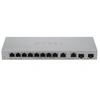 Image de XGS1010-12 - V2 - commutateur - Géré - 8 x 10/100/1000 + 2 x 100/1000/2.5G + 2 x 1 gigabit/10 gigabit SFP+ (liaison montante) - de bureau, fixation