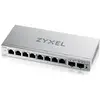 Image de GS1200v3 Series GS1200-10v3 - Commutateur - Géré - 8 x 10/100/1000 + 2 x Gigabit SFP - de bureau