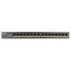 Image de GS1100 Series - Commutateur - non géré - 16 x 10/100/1000 (1 PoE+) - de bureau, fixation murale - PoE+ (135 W)