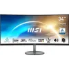 Image de MSI Pro MP341CQ Écran Bureautique Incurvé 34" UWQHD - Dalle VA 1500R, 3440x1440, 100Hz, Confort Oculaire, sRGB 116%, HDR Ready, Haut-Parleurs Intégrés, Inclinaison Réglable - HDMI, DisplayPort en occasion ou reconditionné