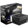 Image de MSI MPG A850G PCIE5 Alimentation, Prise EU - 850W, certifiée 80 Plus Gold, ATX 3.0, 100% modulaire, Support GPU PCIe 5.0, condensateurs Japonais 105°C, Mode 0% RPM, câbles Plats - Garantie 10 Ans en occasion ou reconditionné