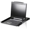 Image de ATEN CL1000N console KVM LCD 19 simple rail VGA/PS2+USB en occasion ou reconditionné