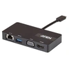 Image de Aten uh3232 C Multi Port Mini Dock Noir USB