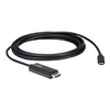 Image de ATEN UC3238 - Câble vidéo/audio - 24 pin USB-C mâle pour HDMI mâle - 2.7 m - support 4K