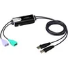 Image de ATEN CS62KM - Commutateur souris/clavier - 2 x USB - 1 utilisateur local - de bureau