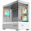Image de C201 PANORAMIC ICE - Mid tower - micro ATX - panneau latéral fenêtré (verre trempé) - pas d'alimentation - noir - USB/Audio