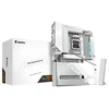 Image de AORUS X870 STEALTH ICE - Carte-mère - ATX - Socket AM5 - AMD X870 Chipset - USB-C 3.2 Gen 2x2, USB 3.2 Gen 2, USB 3.2 Gen 1 - Wi-Fi 7, Bluetooth, 5