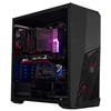 Image de MasterBox K501L - Boîtier PC Moyen tour ATX avec ventilation inclinée, éclairage LED rouge, panneau latéral