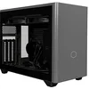 Image de Cooler Master MasterBox NR200P MAX Boîtier PC Mini-ITX, Panneau Latéral Verre Trempé, Refroidisseur Liquide 280mm AIO, PSU Modulaire 850W 80+ Gold SFX, Support GPU Vertical, PCI-e 4.0 x16 Riser Cable en occasion ou reconditionné