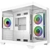 Image de Boîtier PC Minitower Elite 481 Wood White - Verre trempé ARGB PWM - Façade bois naturel