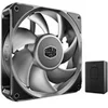 Image de Ventilateur boîtier PC MasterFan A120 FC 12cm noir/argent multi-lames