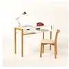 Image de Bureau Design en Bois "Farringdon" 122cm Naturel