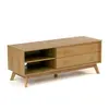 Image de Meuble TV Design "Kensal" 130cm Chêne
