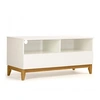 Image de Meuble TV Design "Blanco" 120cm Blanc