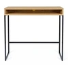 Image de Bureau Design "Frame" 100cm Chêne & Noir