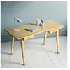 Image de Bureau Design 2 Tiroirs "Nice" 140cm Chêne