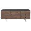 Image de Buffet 2 Portes & 3 Tiroirs "Jugend" 180cm Noyer