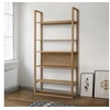 Image de Bibliothèque 5 niveau 90x32x185 cm chêne