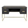 Image de Bureau Design "Pimlico" 130cm Charbon
