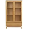 Image de Vitrine Design en Bois "Kensal" 170cm Chêne