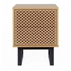 Image de Table de Chevet Design en Bois "Camden" 53cm Naturel