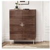 Image de Buffet 4 Portes & 4 Niveaux "Plof" 140cm Noyer