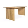 Image de Table a manger fixe sans tiroir 6 personnes rectangulaire en Bois L 160 cm