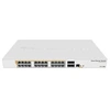 Image de Cloud Router Switch CRS328-24P-4S+RM - Commutateur - C3 - Géré - 24 x 10/100/1000 (PoE) + 4 x 10 Gigabit SFP+ - Montable sur rack - PoE+ (450 W)