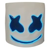 Image de Masque Marshmello Halloween Bal costumé Lumineux - Taille Unique - Bleu