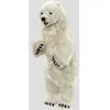 Image de Peluche Geante Ours Polaire Dresse 100cmH 50cmL