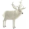 Image de Peluche Geante Renne Blanc 120 cm H et 100 cm L