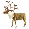 Image de Peluche Geante Renne Nordic 165 cm L et 150 cm H
