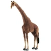 Image de Peluche Geante Girafe 165 cm en tissus jacquard