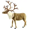 Image de Peluche Geante Renne Nordic 130 cm H et 120 cm L