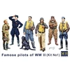 Image de Famous Wwii Pilots Set - 1:32e - Master Box Ltd.