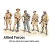 Image de Figurines 2ème guerre mondiale : ensemble troupes alliées en afrique du nord 1941-1943 master box