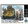 Image de 101th Light Company.us Paratroopers And British Tankmen- 1:35e - Master Box Ltd.