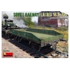 Image de Soviet Railway Flatbed 16,5-18 T - 1:35e - Miniart