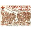 Image de Landsknechts (pikemen), 16th Century - 1:72e -