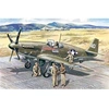 Image de Mustang P-51 B Wwii American Fighter With Usaaf Pilots And Ground Personnel- 1:48e -