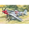 Image de Mustang P-51d Wwii American Fighter With Usaaf Pilots And Ground Personnel- 1:48e -
