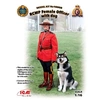 Image de Rcmp Female Officer With Dog - 1:16e -