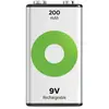 Image de Gp Batteries Pile Rechargeable Recyko 200mah 9v One Size