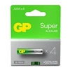 Image de Pack De 4 Piles AAA/LR03 - Alcaline Super - G-Tech - Carton FSC