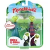 Image de Pack 2 figurines Monchhichi Blitz et Glitz